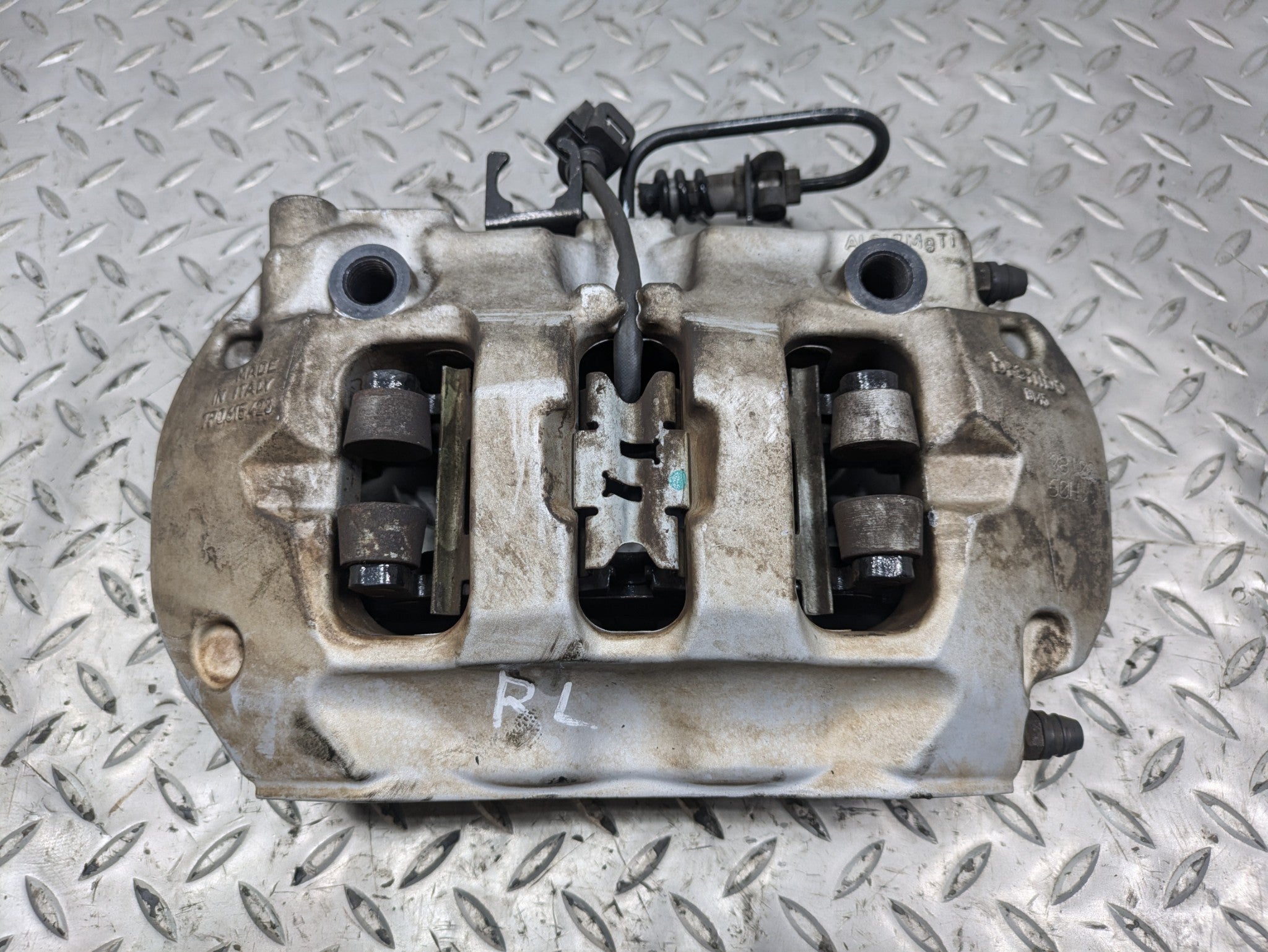 2011 - 2014 OEM PORSCHE CAYENNE REAR LEFT DRIVER SIDE BRAKE CALIPER