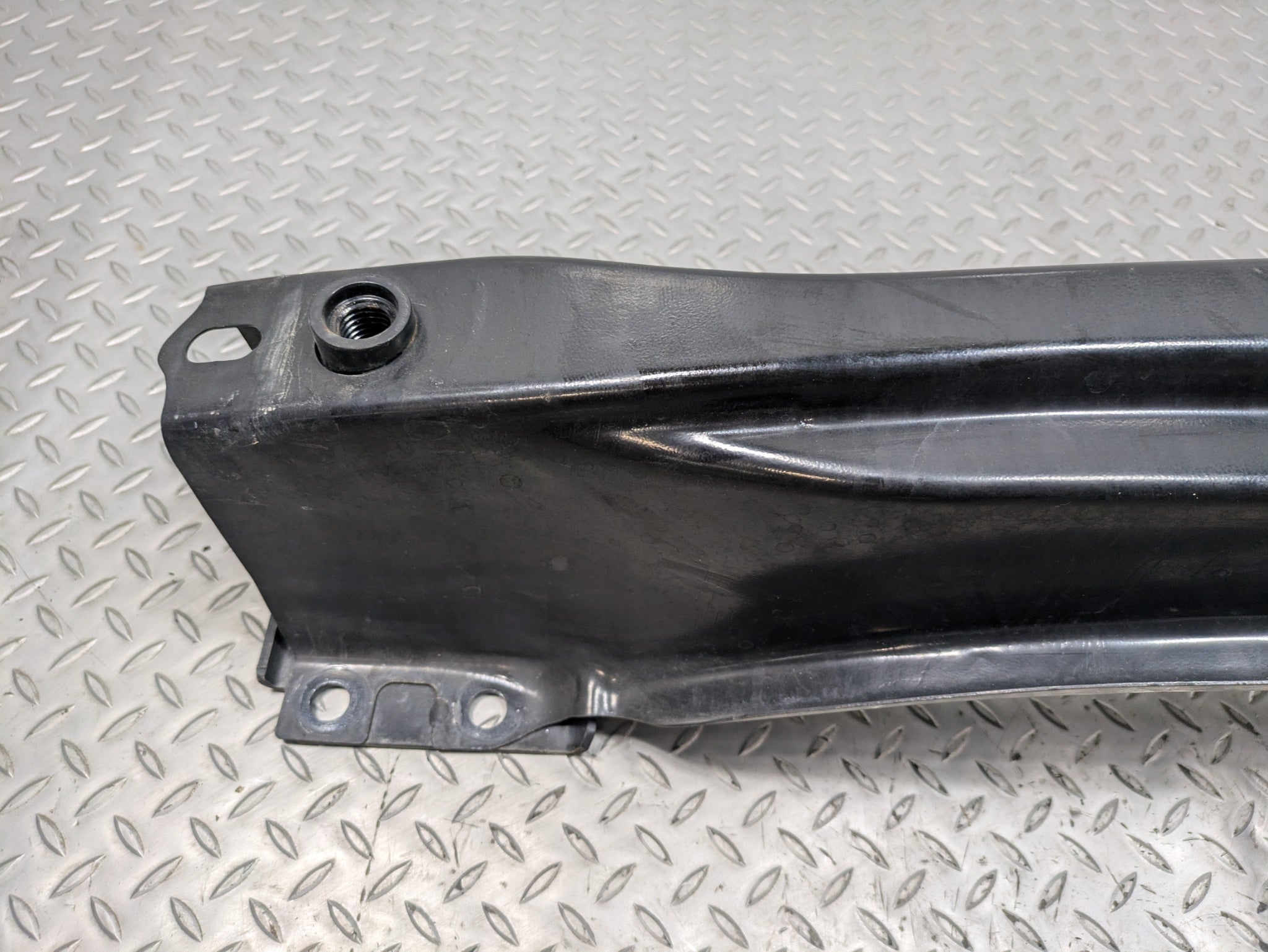 2011 - 2014 OEM PORSCHE CAYENNE REAR BUMPER IMPACT REINFORCEMENT BAR BLACK