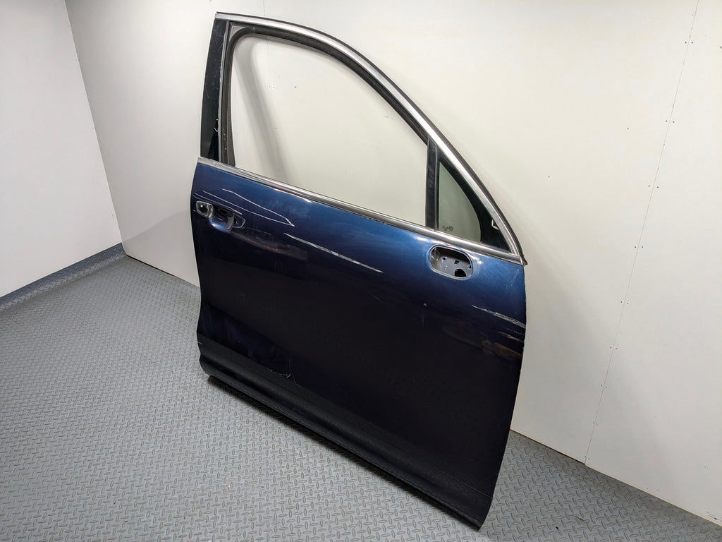 2011 - 2014 OEM PORSCHE CAYENNE FRONT RIGHT SIDE DOOR SHELL PANEL DARK BLUE