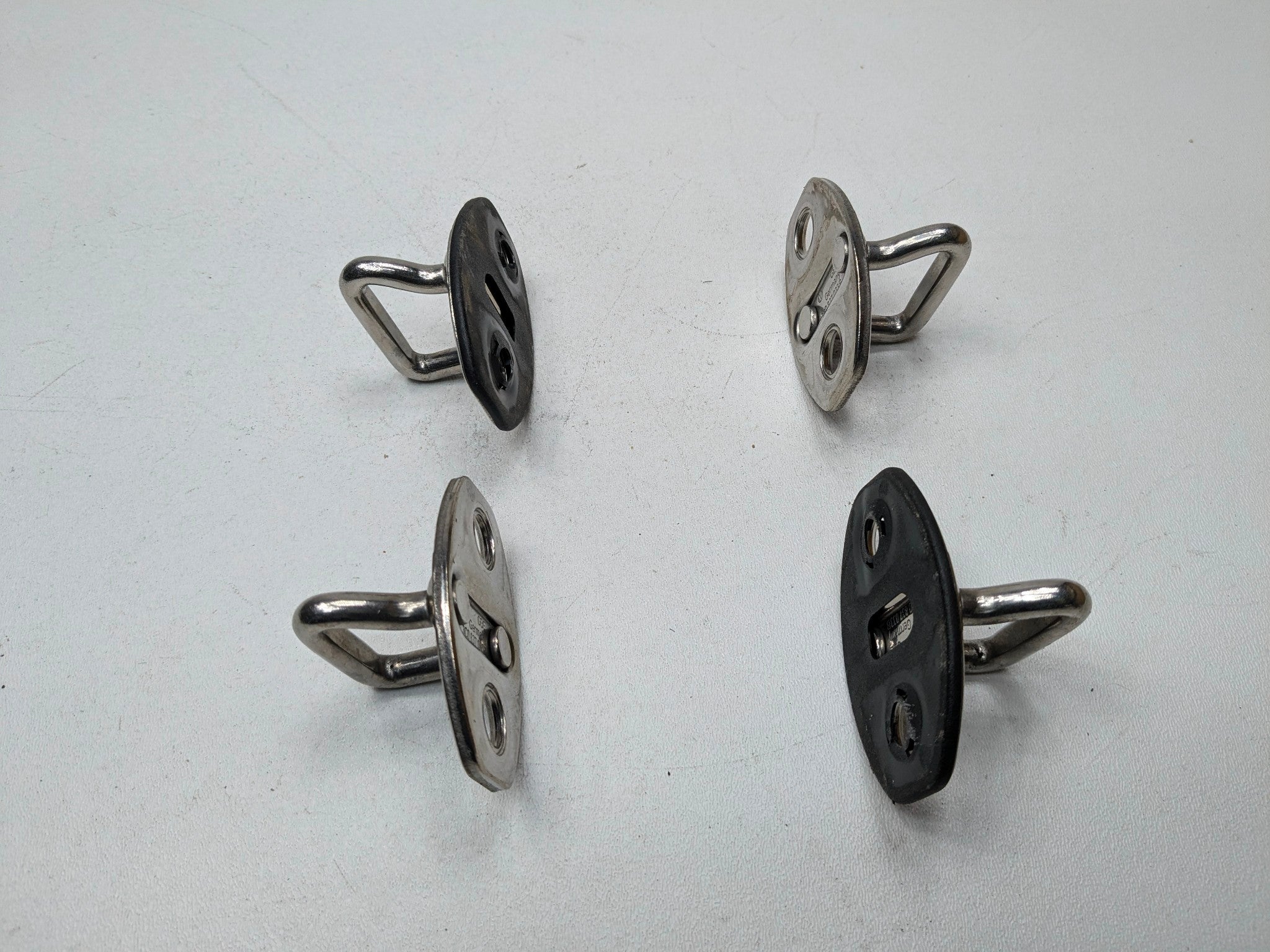2011 - 2014 OEM PORSCHE CAYENNE FRONT AND REAR DOOR LOCK LATCH STRIKER PLATE SET