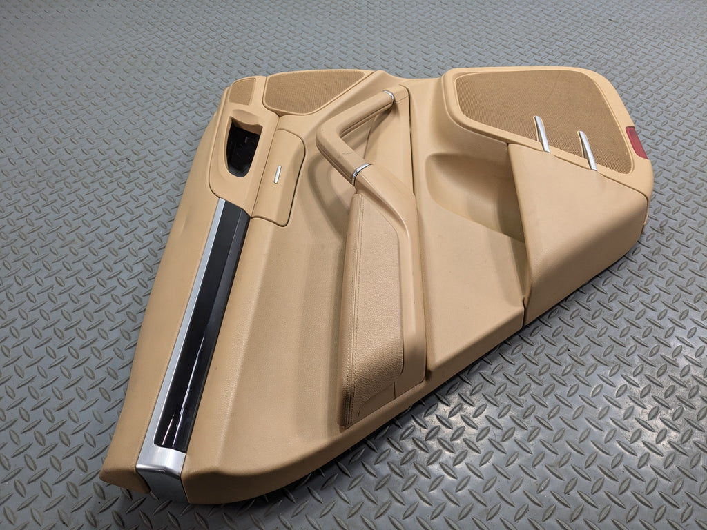 2011 - 2014 OEM PORSCHE CAYENNE REAR LEFT DRIVER SIDE INTERIOR DOOR TRIM PANEL