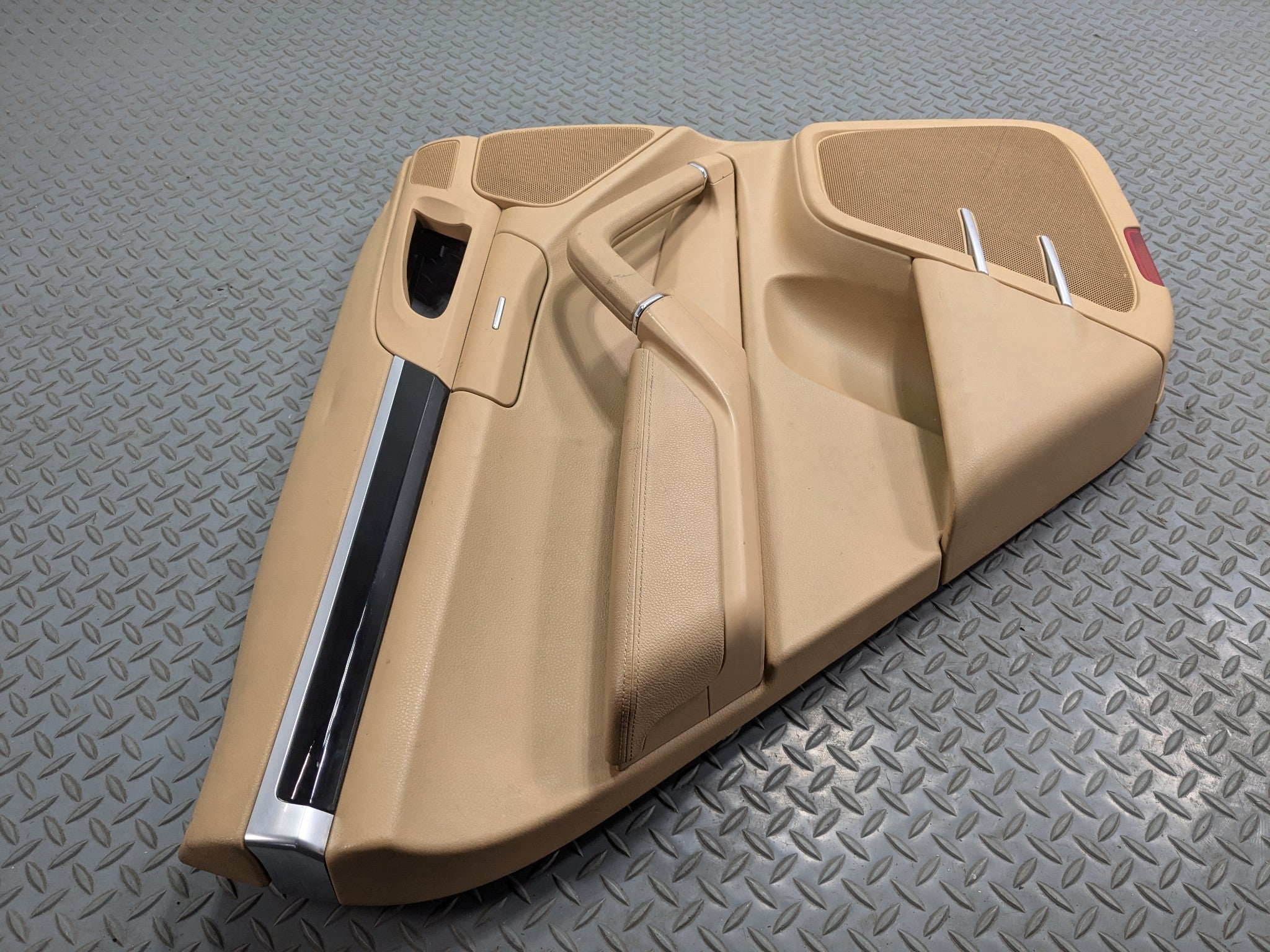 2011 - 2014 OEM PORSCHE CAYENNE REAR LEFT DRIVER SIDE INTERIOR DOOR TRIM PANEL