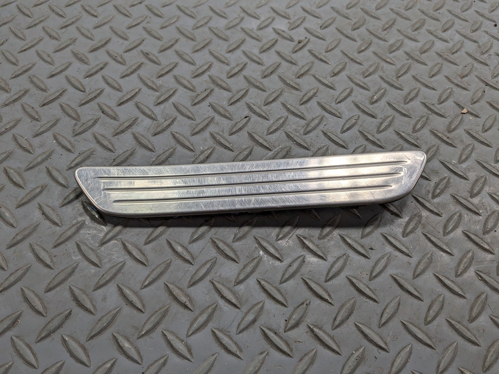 2011 - 2014 OEM PORSCHE CAYENNE REAR LEFT DRIVER SIDE DOOR SILL PLATE TRIM