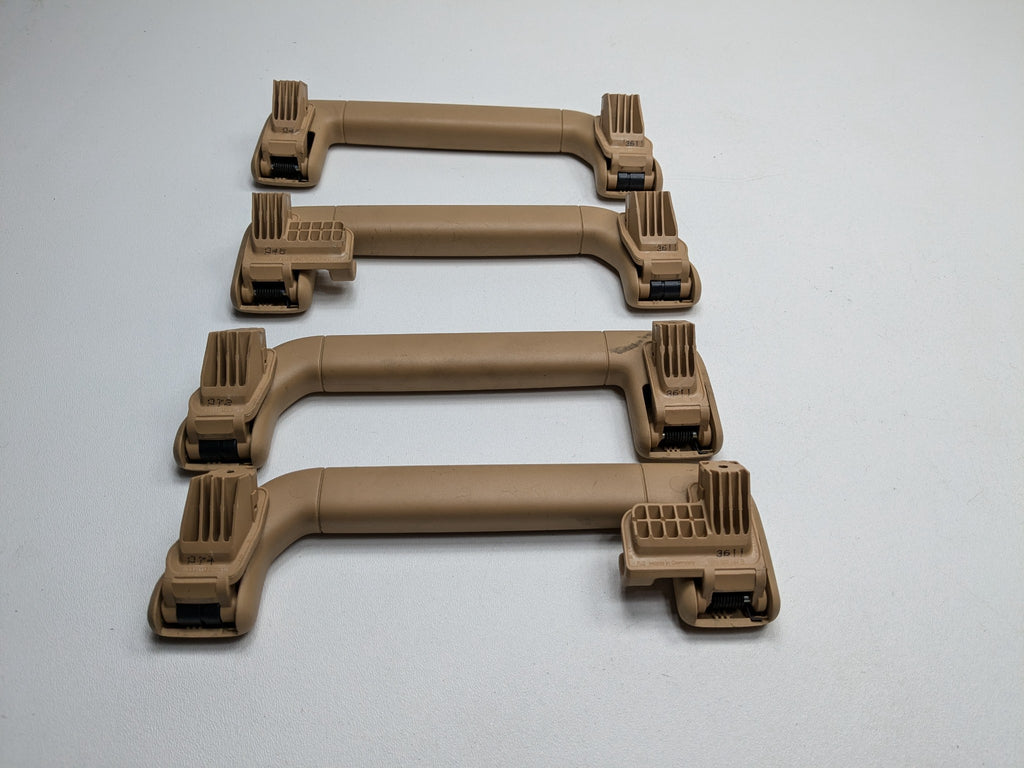 2011 - 2014 OEM PORSCHE CAYENNE FRONT AND REAR INTERIOR GRAB GRIP HANDLE BAR SET