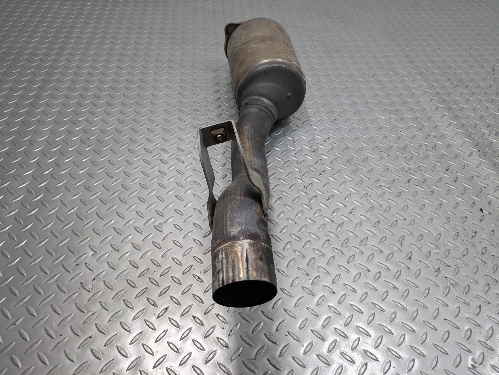 2011 - 2014 OEM PORSCHE CAYENNE LEFT DRIVER SIDE EXHAUST DOWNPIPE