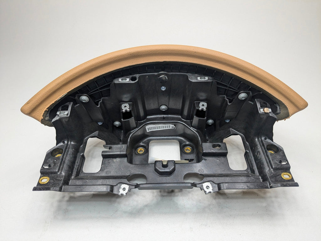 11 - 14 OEM PORSCHE CAYENNE SPEEDOMETER INSTRUMENT CLUSTER BEZEL TRIM BEIGE