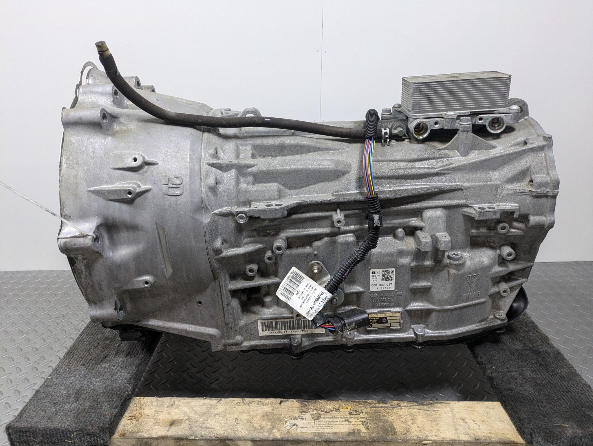 11 - 14 OEM PORSCHE CAYENNE 4.8L WITHOUT TURBO AUTOMATIC TRANSMISSION ASSEMBLY