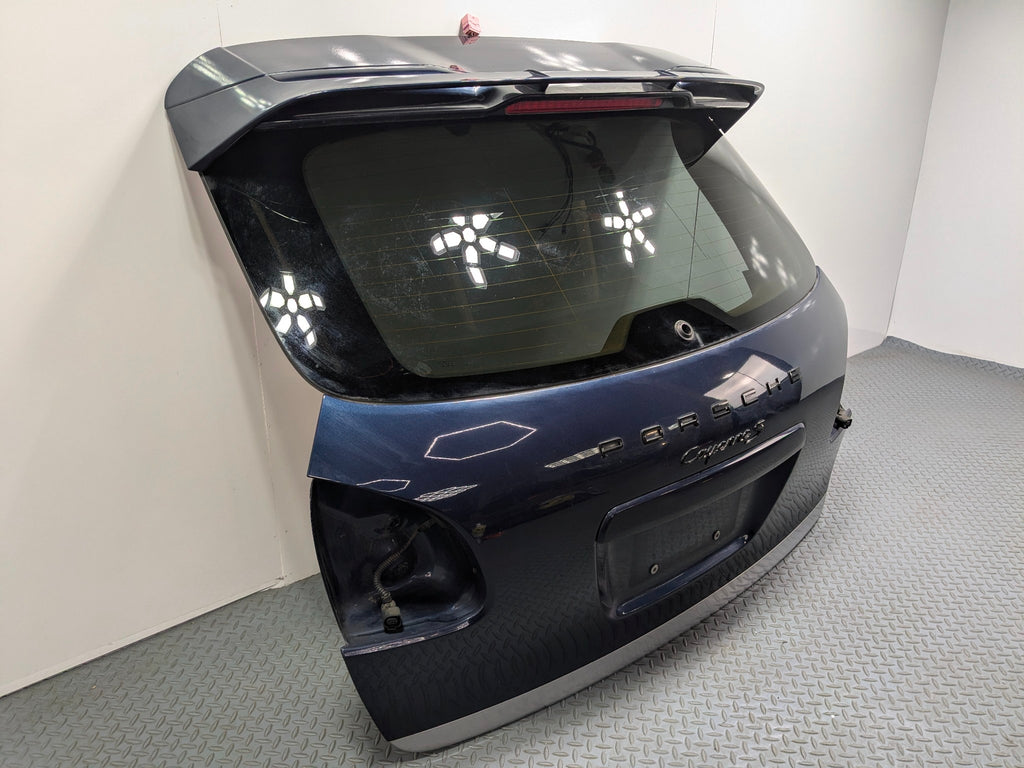 2011 - 2014 OEM PORSCHE CAYENNE TAILGATE SHELL PANEL WITH GLASS ASSEMBLY