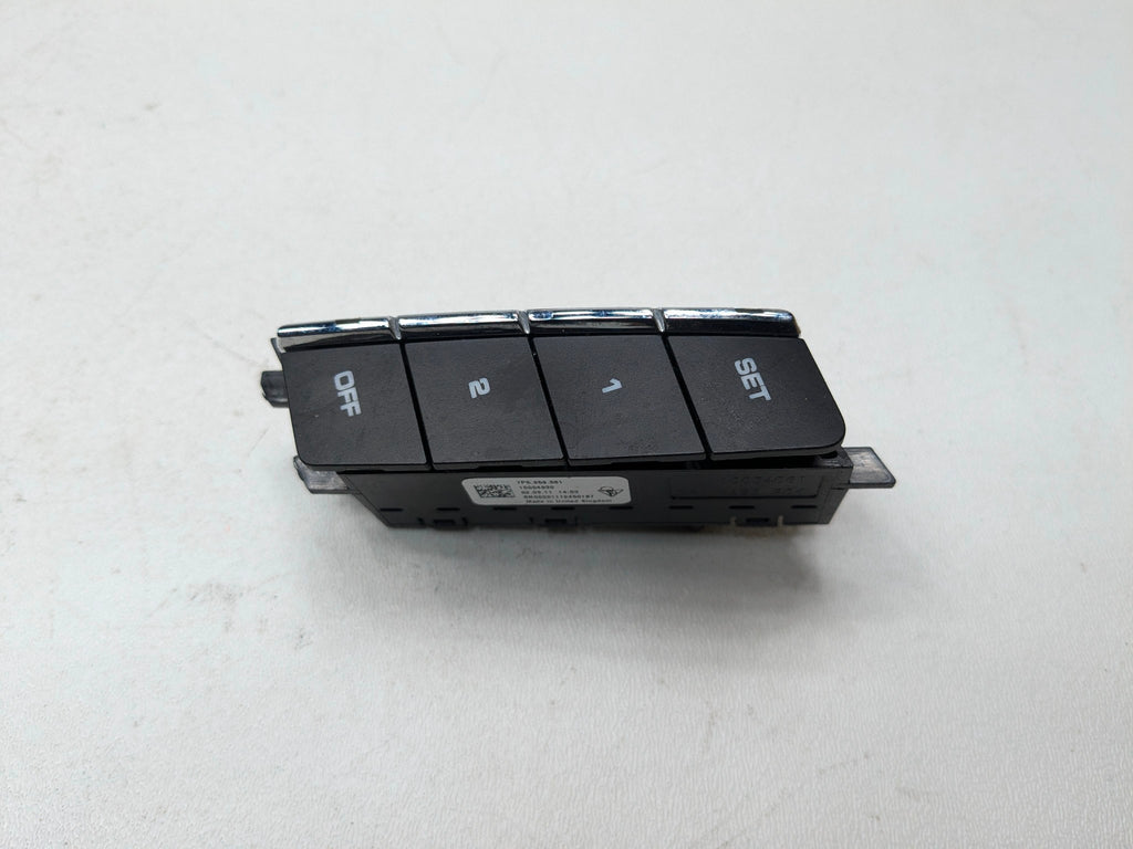 11 - 14 OEM PORSCHE CAYENNE FRONT LEFT DRIVER SIDE SEAT MEMORY CONTROL SWITCH