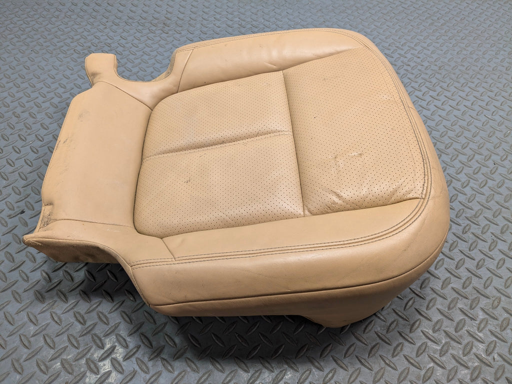 2011 - 2014 OEM PORSCHE CAYENNE REAR RIGHT SIDE 60/40 LOWER SEAT CUSHION BEIGE