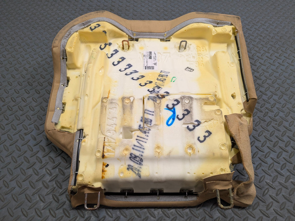2011 - 2014 OEM PORSCHE CAYENNE REAR RIGHT SIDE 60/40 LOWER SEAT CUSHION BEIGE