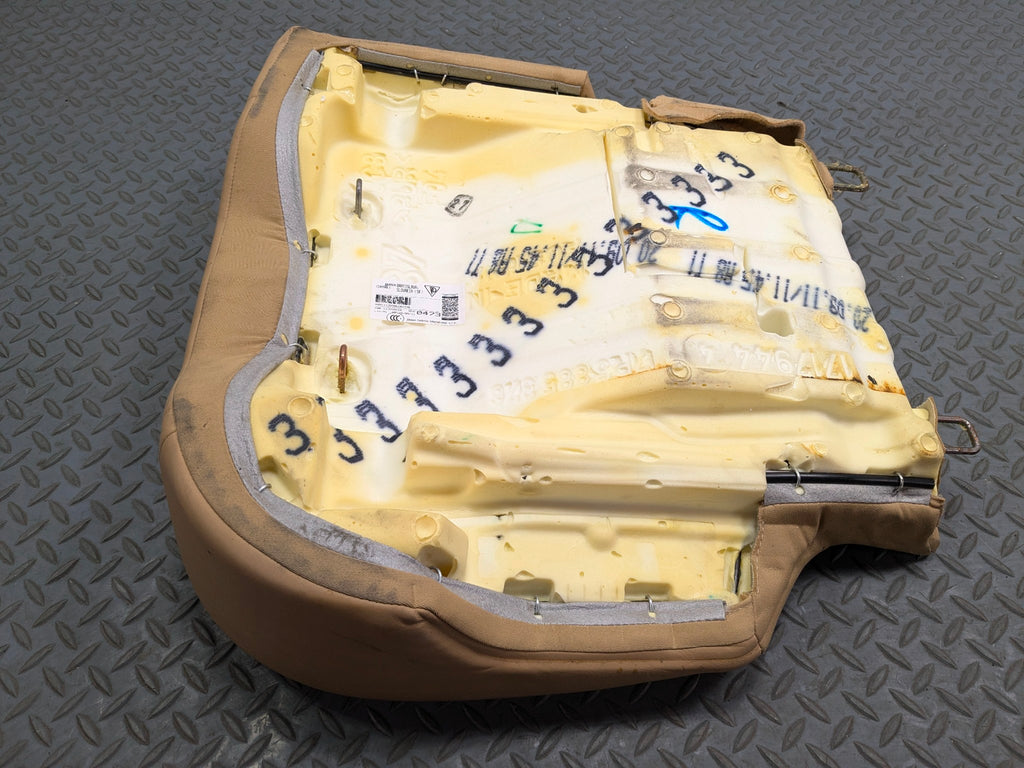 2011 - 2014 OEM PORSCHE CAYENNE REAR RIGHT SIDE 60/40 LOWER SEAT CUSHION BEIGE
