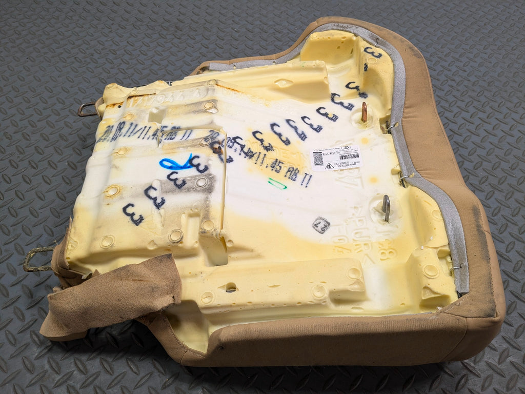 2011 - 2014 OEM PORSCHE CAYENNE REAR RIGHT SIDE 60/40 LOWER SEAT CUSHION BEIGE