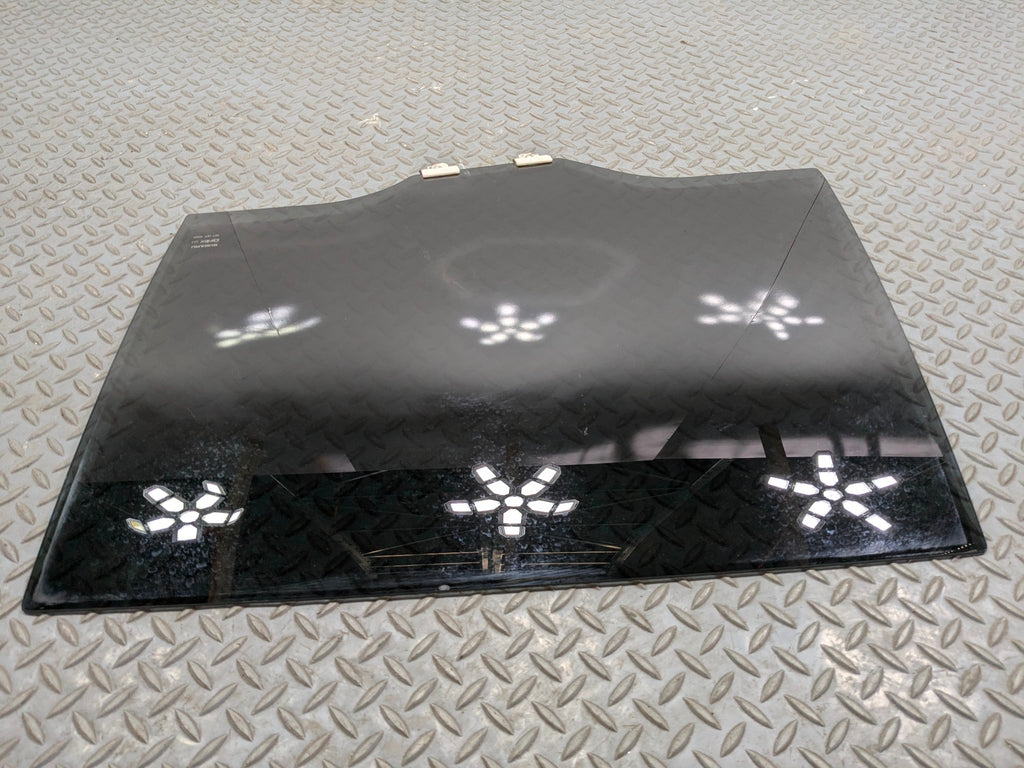 10 - 14 OEM SUBARU OUTBACK REAR LEFT SIDE DOOR WINDOW GLASS WITH PRIVACY TINT