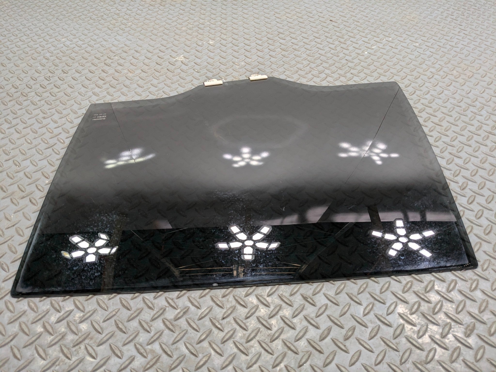 10 - 14 OEM SUBARU OUTBACK REAR LEFT SIDE DOOR WINDOW GLASS WITH PRIVACY TINT