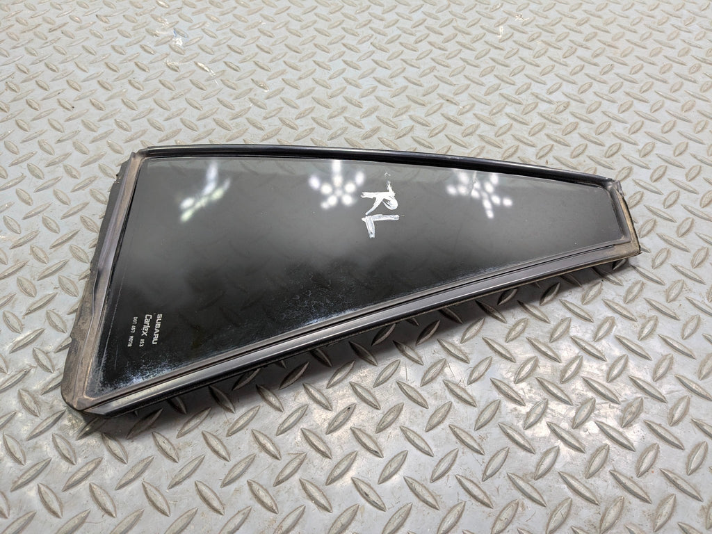 10 - 14 OEM SUBARU OUTBACK REAR LEFT QUARTER VENT WINDOW GLASS WITH PRIVACY TINT