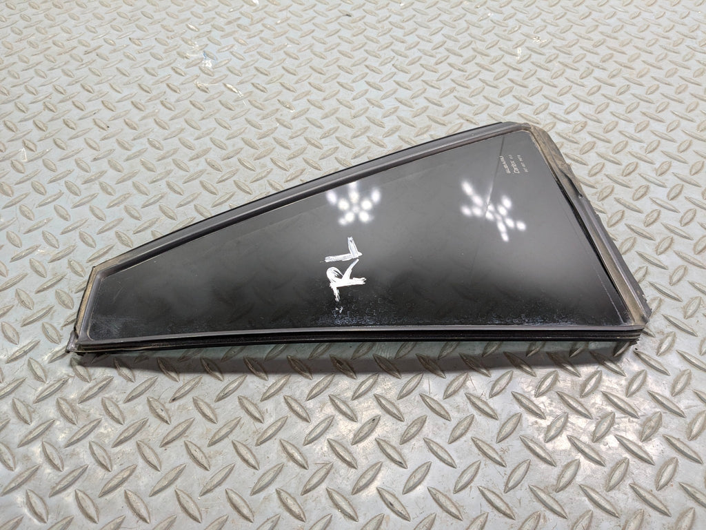 10 - 14 OEM SUBARU OUTBACK REAR LEFT QUARTER VENT WINDOW GLASS WITH PRIVACY TINT