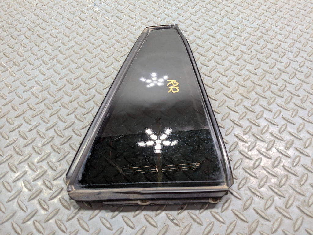 10 - 14 OEM SUBARU OUTBACK QUARTER VENT WINDOW GLASS PRIVACY TINT REAR RIGHT