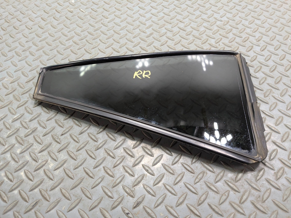 10 - 14 OEM SUBARU OUTBACK QUARTER VENT WINDOW GLASS PRIVACY TINT REAR RIGHT