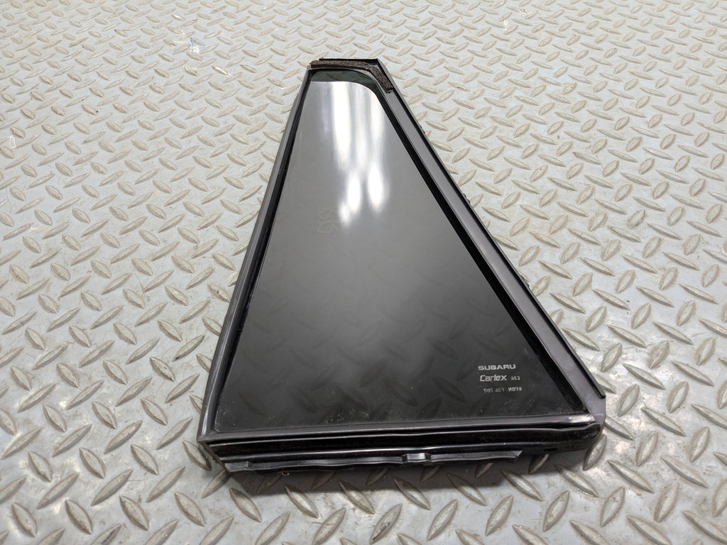 10 - 14 OEM SUBARU OUTBACK QUARTER VENT WINDOW GLASS PRIVACY TINT REAR RIGHT