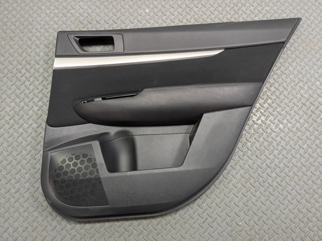 10 - 14 OEM SUBARU OUTBACK REAR RIGHT PASSENGER SIDE INTERIOR DOOR TRIM PANEL