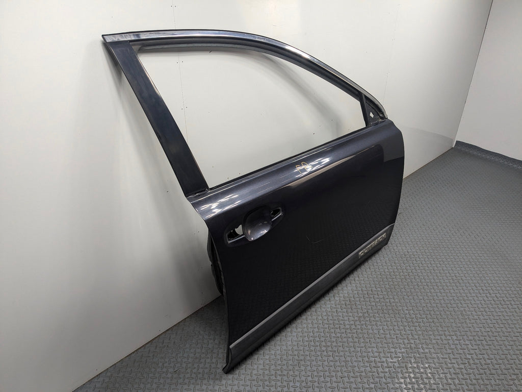10 - 14 OEM SUBARU OUTBACK FRONT RIGHT SIDE DOOR SHELL PANEL AZURITE BLUE PEARL