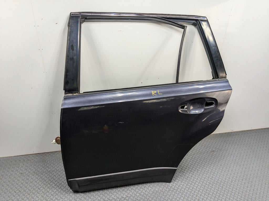 10 - 14 OEM SUBARU OUTBACK REAR LEFT SIDE DOOR SHELL PANEL AZURITE BLUE PEARL