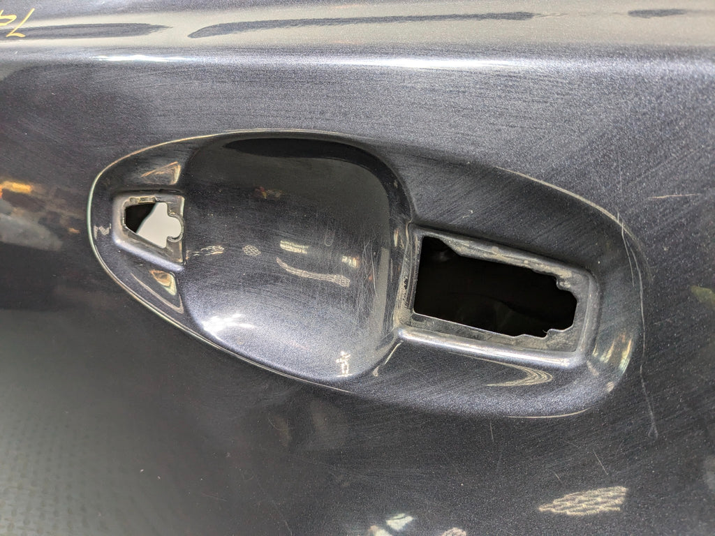 10 - 14 OEM SUBARU OUTBACK REAR LEFT SIDE DOOR SHELL PANEL AZURITE BLUE PEARL