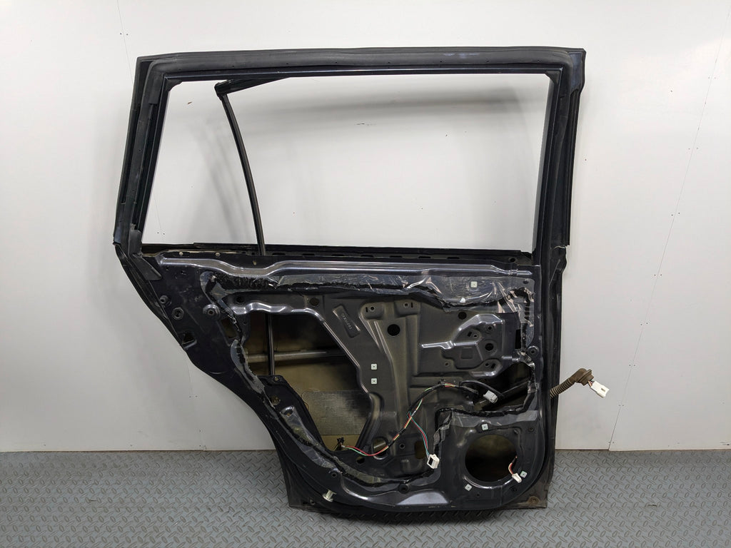 10 - 14 OEM SUBARU OUTBACK REAR LEFT SIDE DOOR SHELL PANEL AZURITE BLUE PEARL