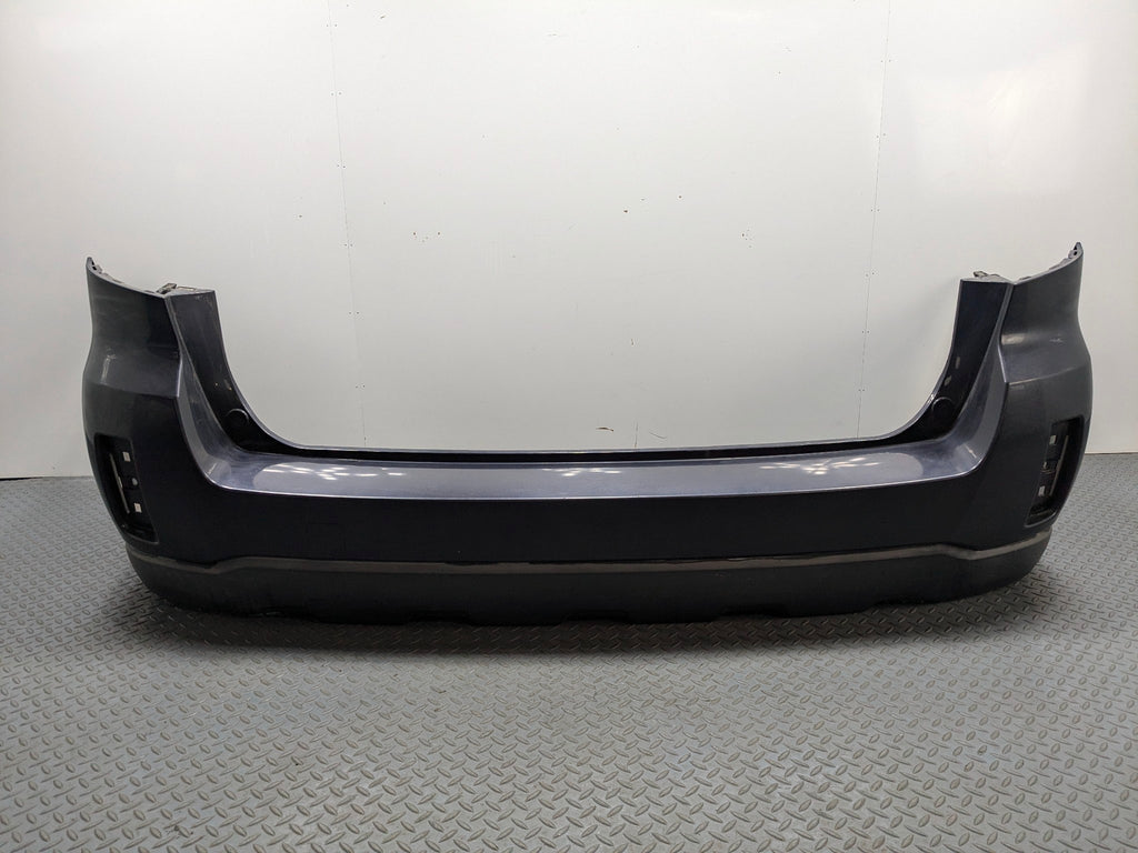 10 - 14 OEM SUBARU OUTBACK REAR BUMPER COVER PANEL ASSEMBLY AZURITE BLUE PEARL
