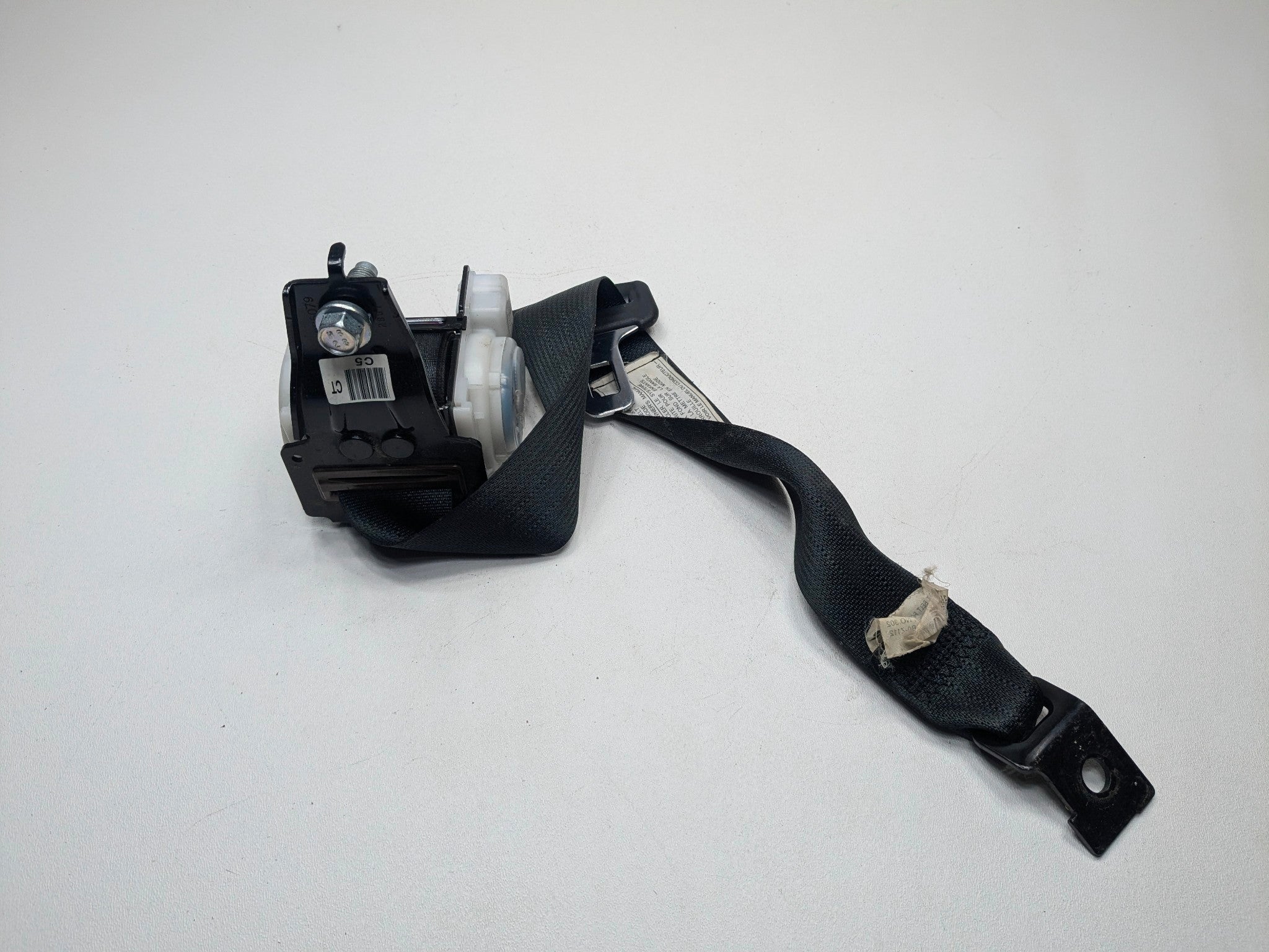 2012 - 2014 HYUNDAI AZERA OEM SAFETY SEAT BELT RETRACTOR ASSEMBLY REAR CENTER