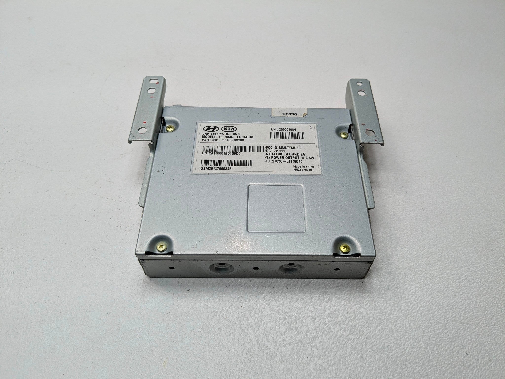2012 - 2014 HYUNDAI AZERA OEM TELEMATICS COMMUNICATION CONTROL MODULE UNIT