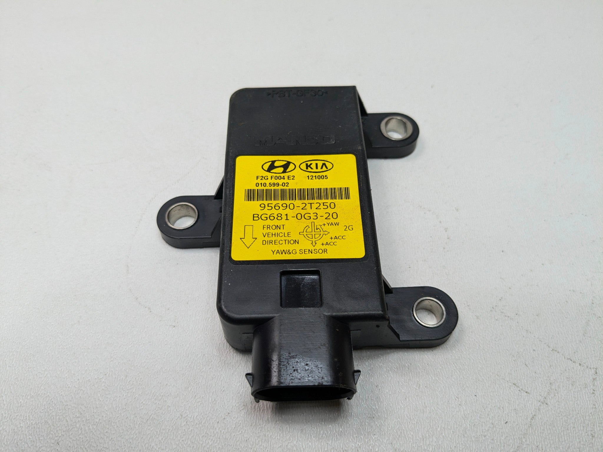 2012 - 2014 HYUNDAI AZERA OEM YAW RATE SENSOR STABILITY CONTROL MODULE UNIT