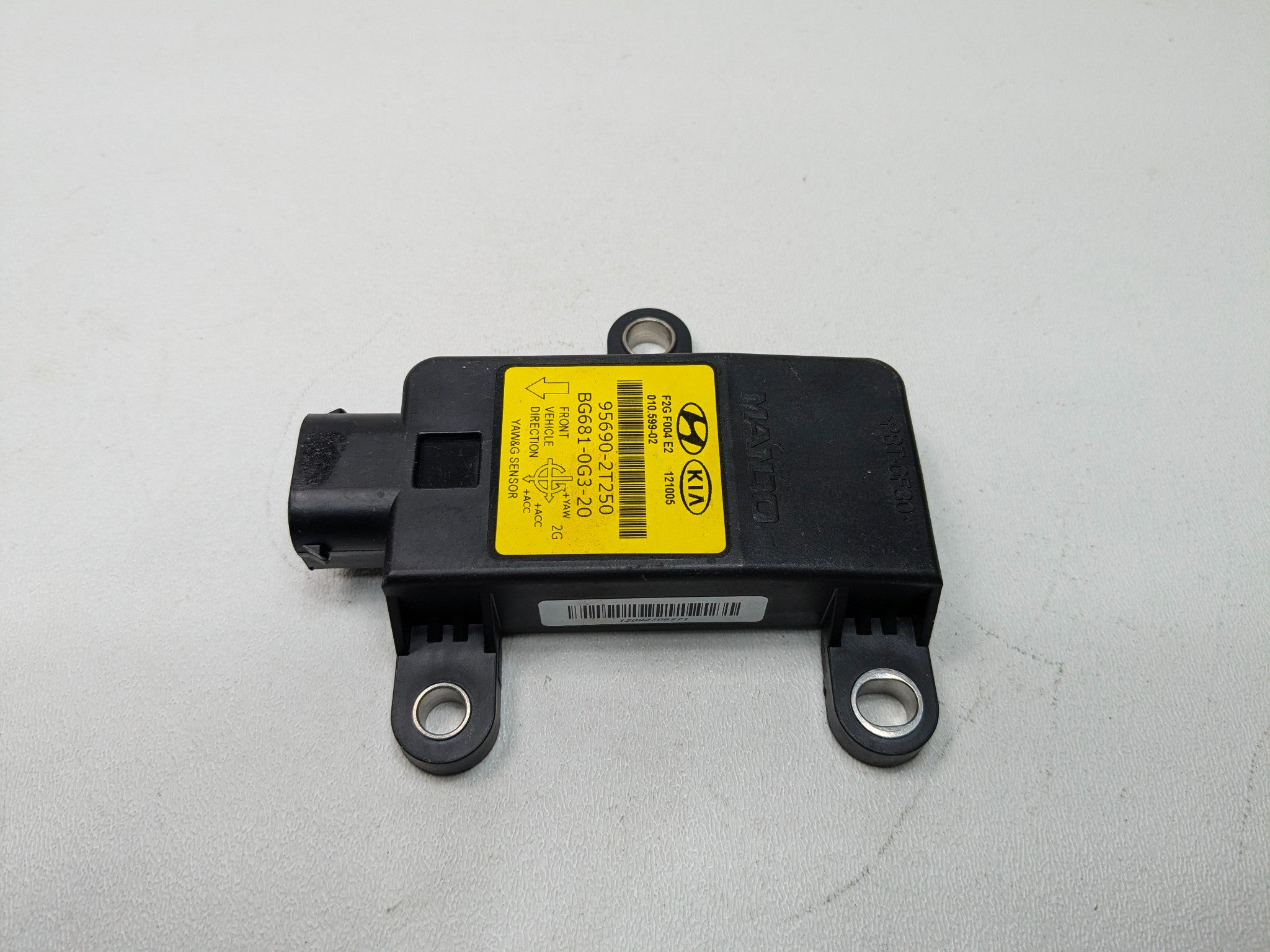 2012 - 2014 HYUNDAI AZERA OEM YAW RATE SENSOR STABILITY CONTROL MODULE UNIT