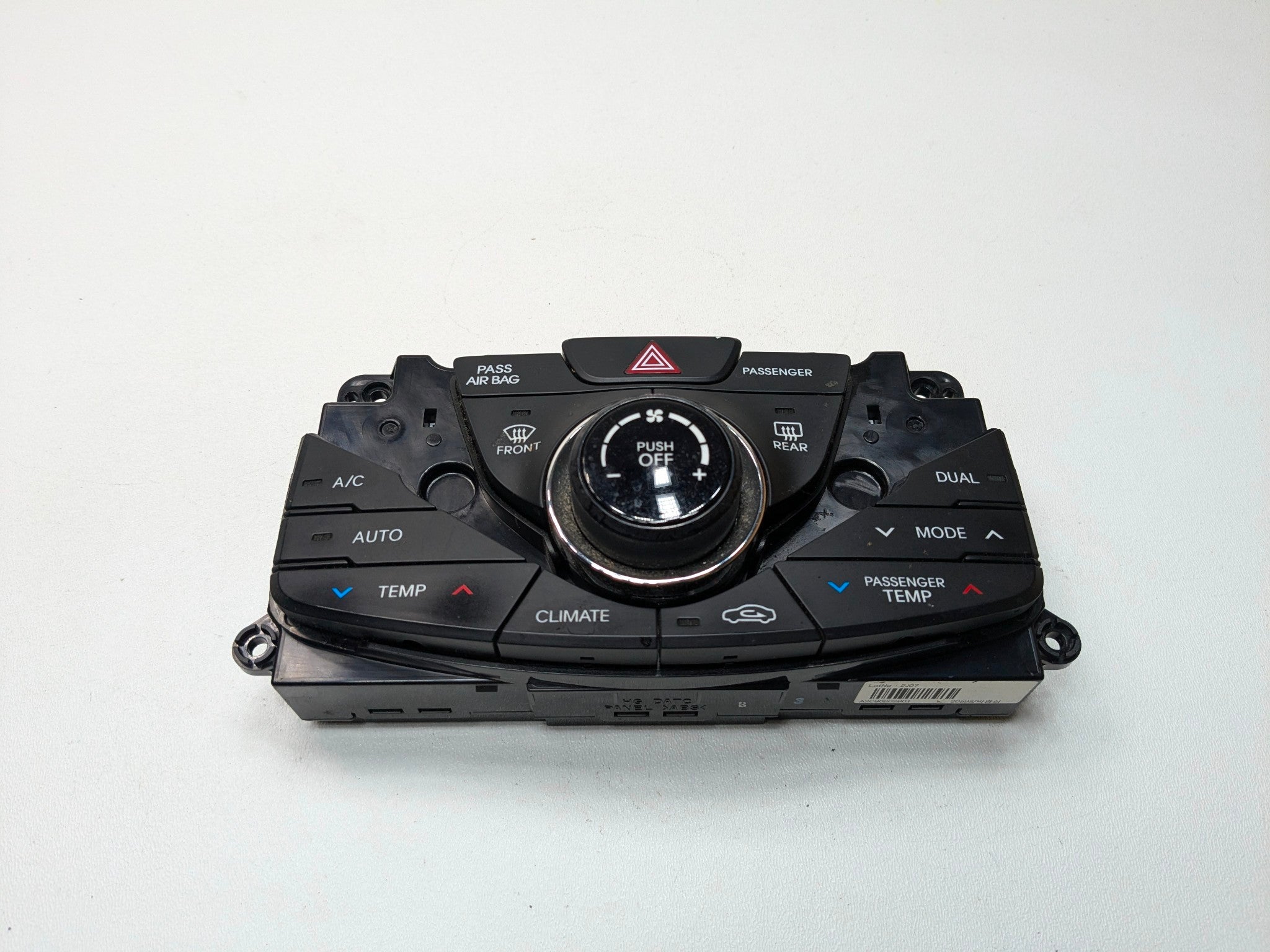 2012 - 2014 HYUNDAI AZERA OEM AC HEATER AUTOMATIC CLIMATE TEMPERATURE CONTROL