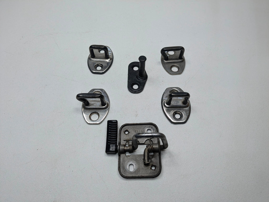 10 - 15 VOLKSWAGEN PASSAT OEM DOOR LOCK LATCH STRIKER PLATE FRONT AND REAR SET