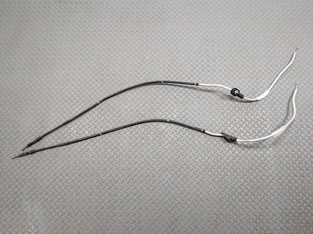 10 - 15 VOLKSWAGEN PASSAT OEM EMERGENCY PARKING BRAKE CABLES REAR LEFT AND RIGHT