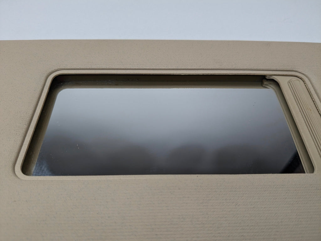 10 - 15 VOLKSWAGEN PASSAT OEM SUN VISOR UPPER ROOF FRONT RIGHT PASSENGER SIDE