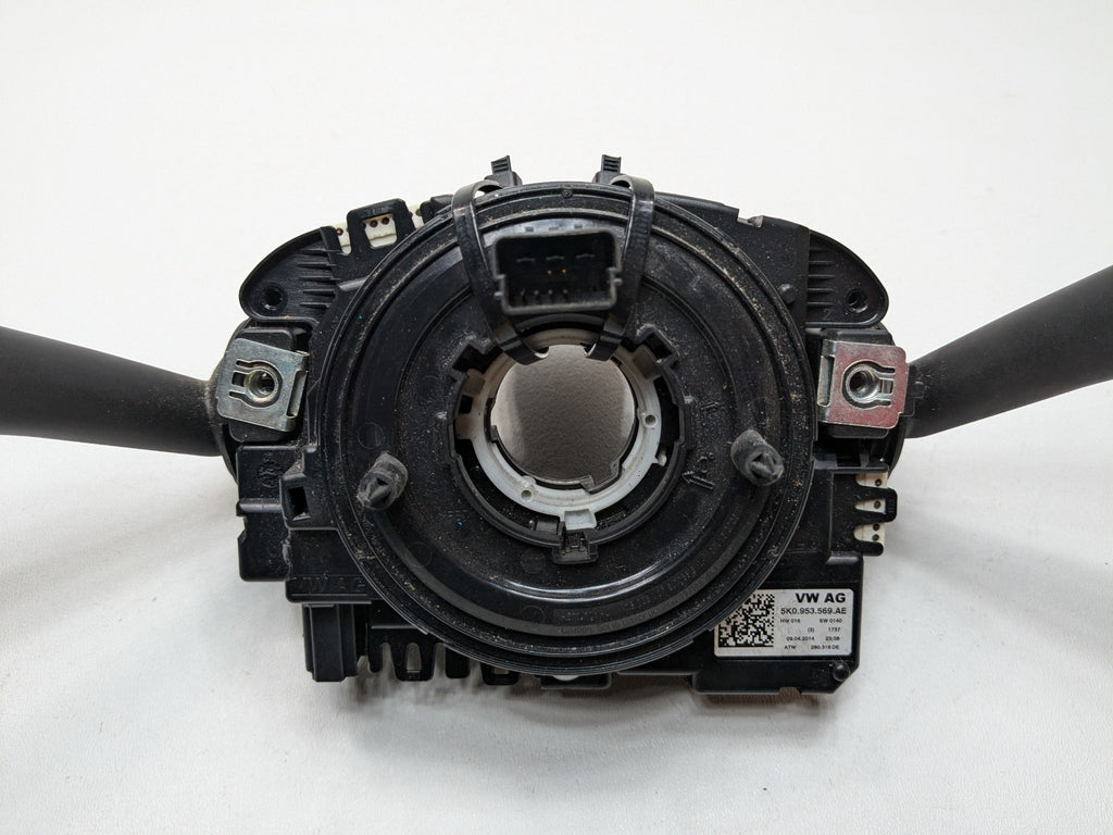 10 - 15 VOLKSWAGEN PASSAT OEM CLOCKSPRING TURN SIGNAL WIPER COMBINATION SWITCH