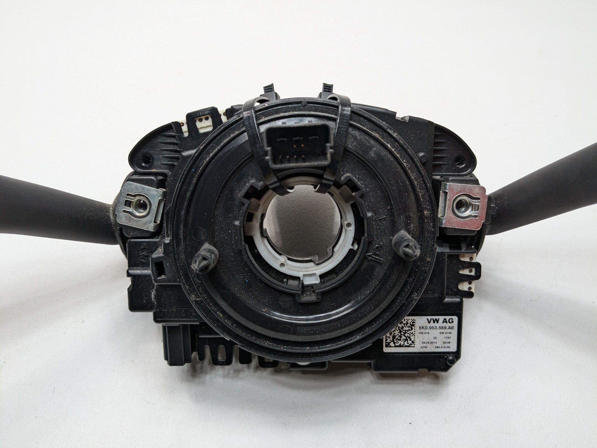 10 - 15 VOLKSWAGEN PASSAT OEM CLOCKSPRING TURN SIGNAL WIPER COMBINATION SWITCH