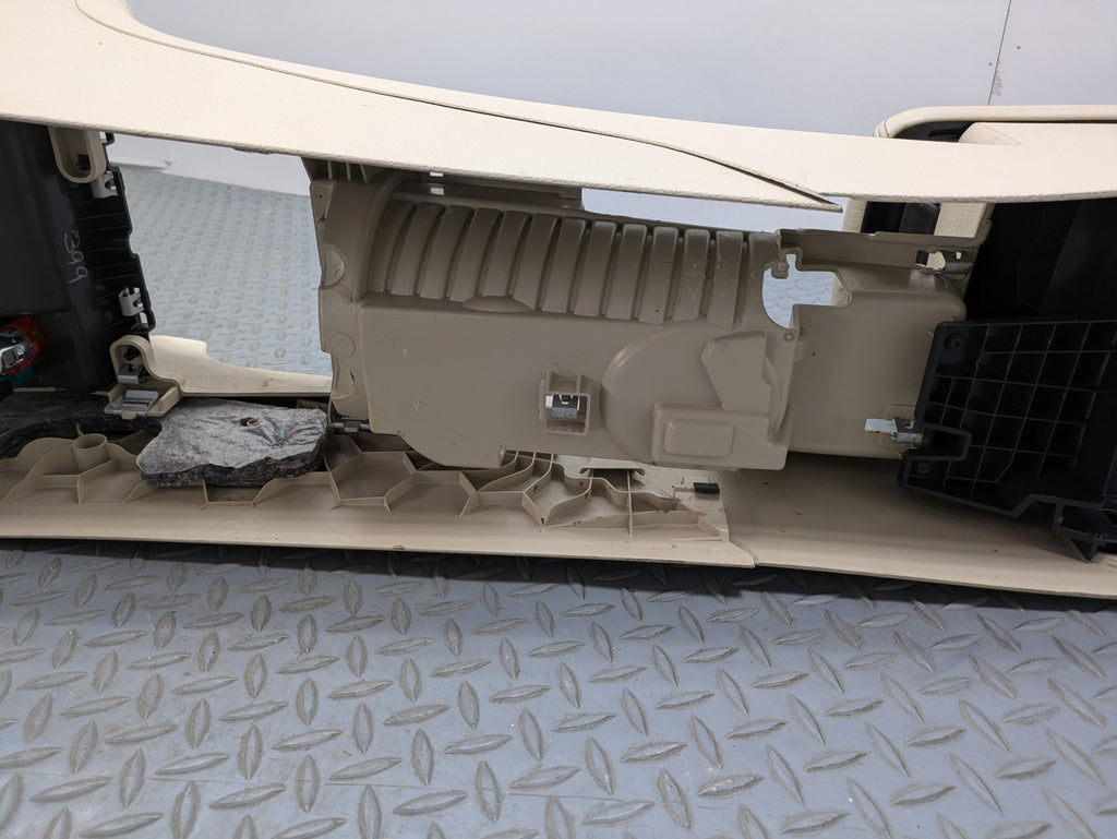 10 - 15 VOLKSWAGEN PASSAT OEM CENTER CONSOLE FRAME BRACKET WITH ARMREST BEIGE