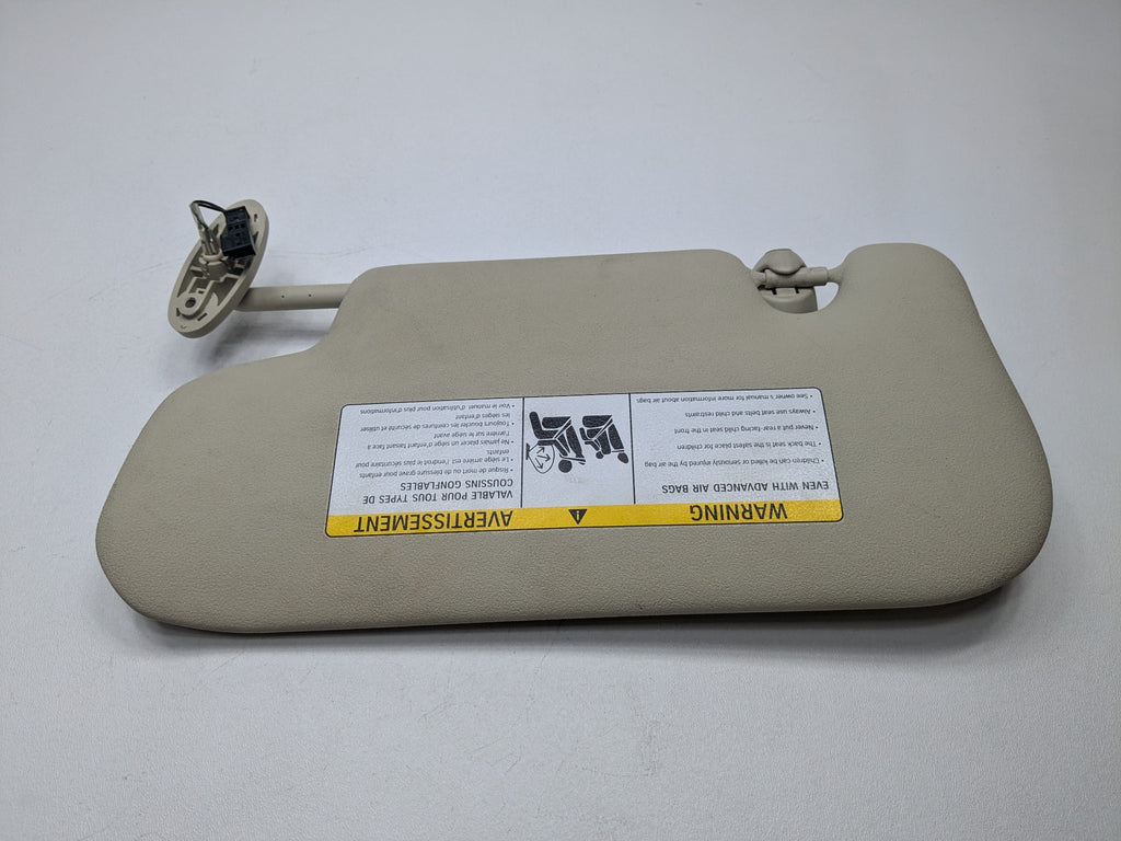 2008 - 2014 MINI COOPER OEM UPPER ROOF SUN VISOR FRONT RIGHT PASSENGER SIDE