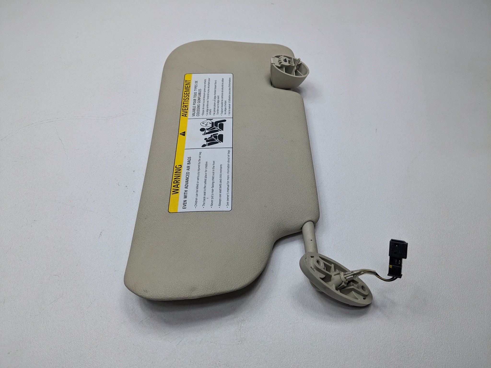 2008 - 2014 MINI COOPER OEM UPPER ROOF SUN VISOR FRONT LEFT DRIVER SIDE