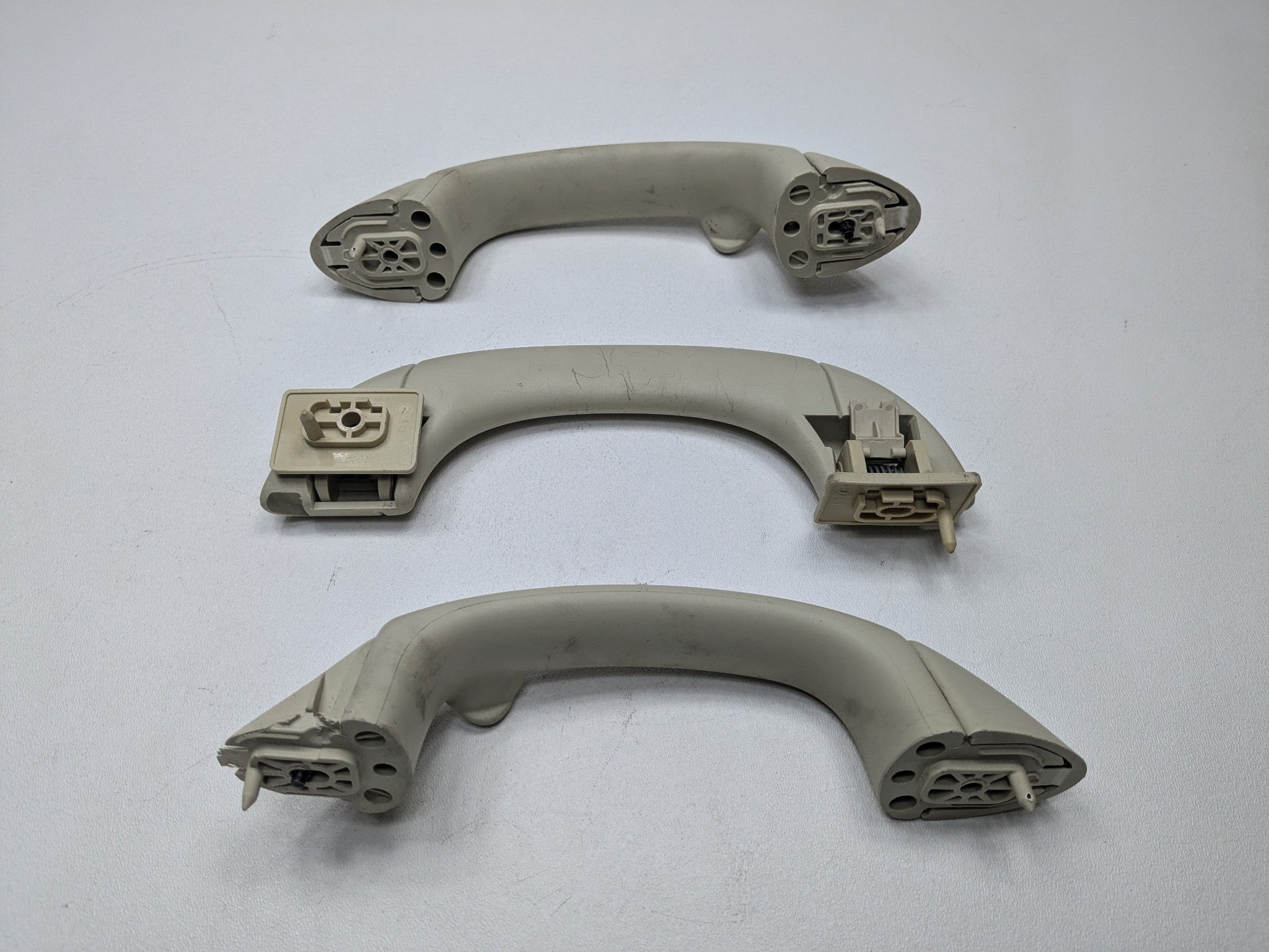 2008 - 2014 MINI COOPER OEM GRAB HANDLE BAR SET INTERIOR ROOF FRONT AND REAR