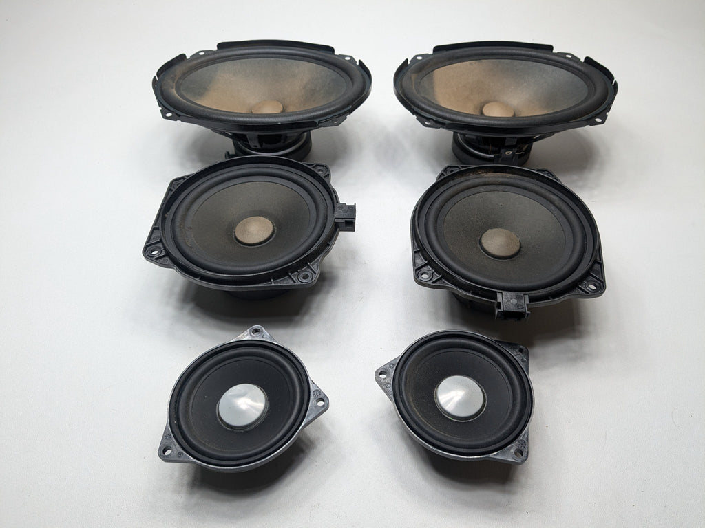 2008 - 2014 MINI COOPER OEM SPEAKER INTERIOR AUDIO SOUND SYSTEM SET OF 6