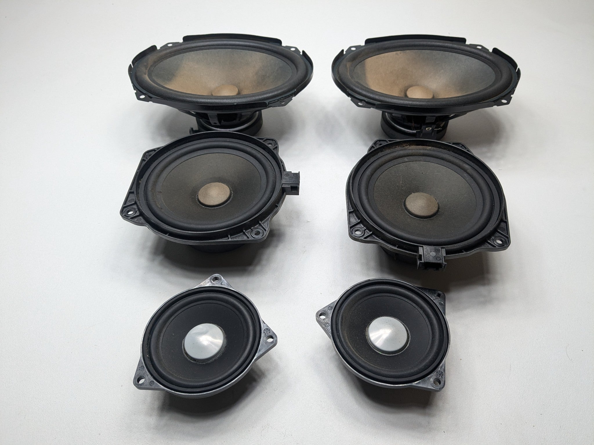 2008 - 2014 MINI COOPER OEM SPEAKER INTERIOR AUDIO SOUND SYSTEM SET OF 6
