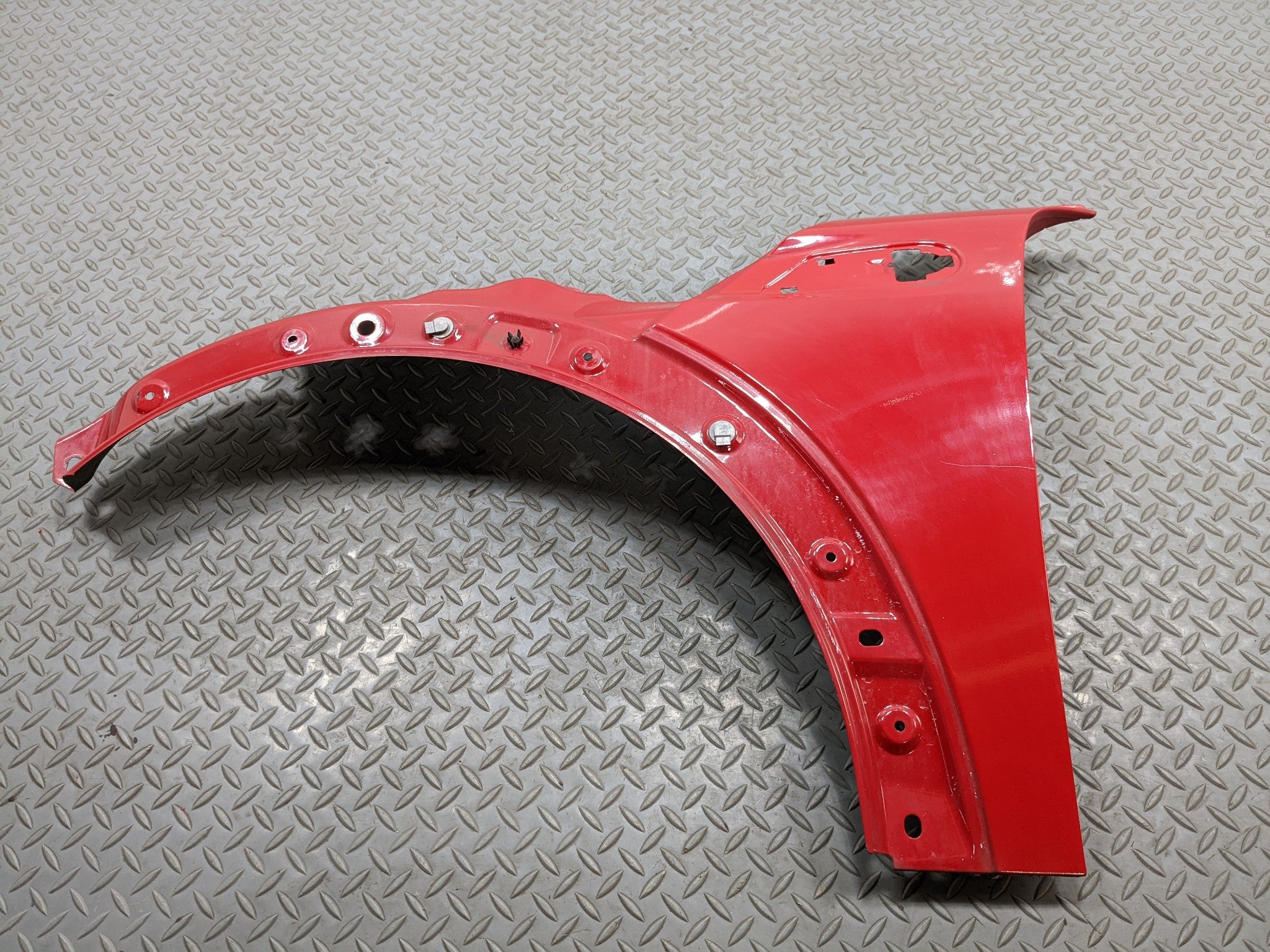 2008 - 2014 MINI COOPER OEM FENDER COVER PANEL FRONT LEFT DRIVER SIDE RED