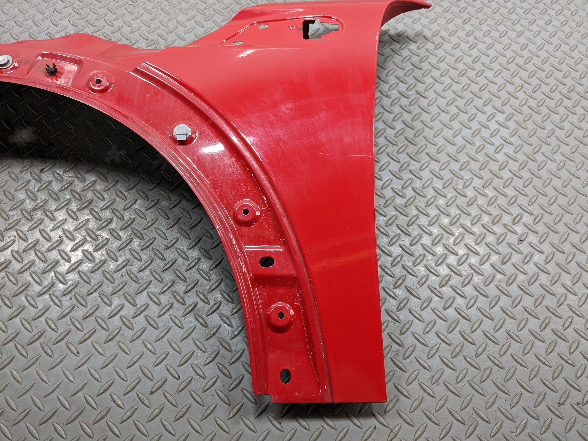 2008 - 2014 MINI COOPER OEM FENDER COVER PANEL FRONT LEFT DRIVER SIDE RED