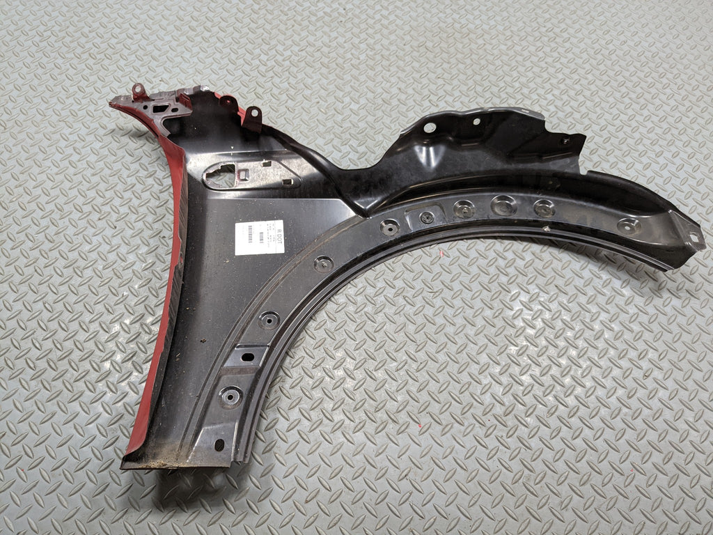 2008 - 2014 MINI COOPER OEM FENDER COVER PANEL FRONT LEFT DRIVER SIDE RED