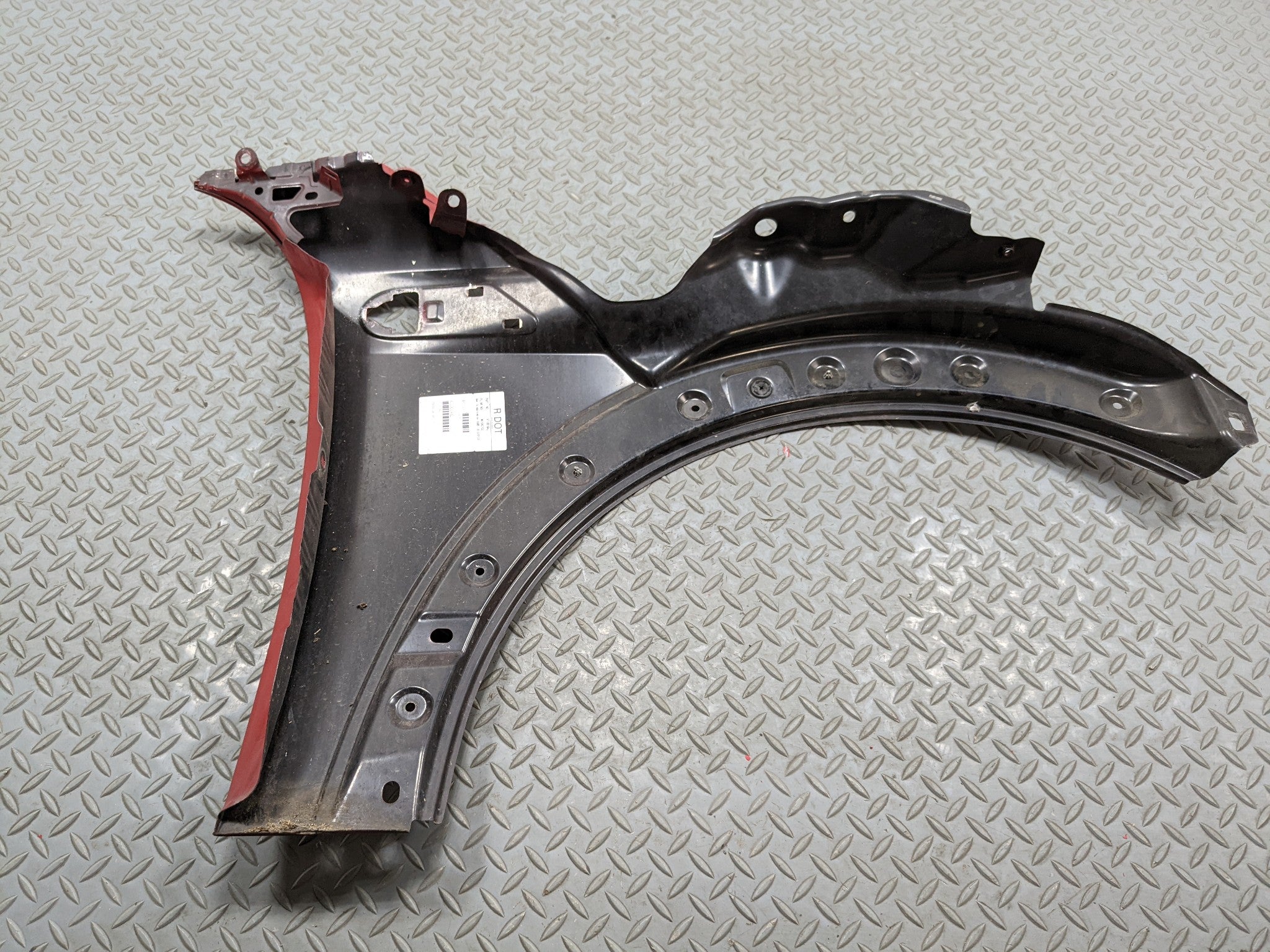 2008 - 2014 MINI COOPER OEM FENDER COVER PANEL FRONT LEFT DRIVER SIDE RED